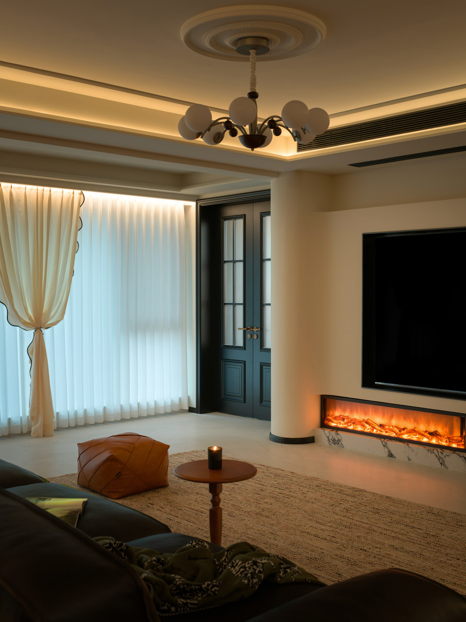 实景《繁花》高审美的复古新家丨中国济南丨以志盛视-15