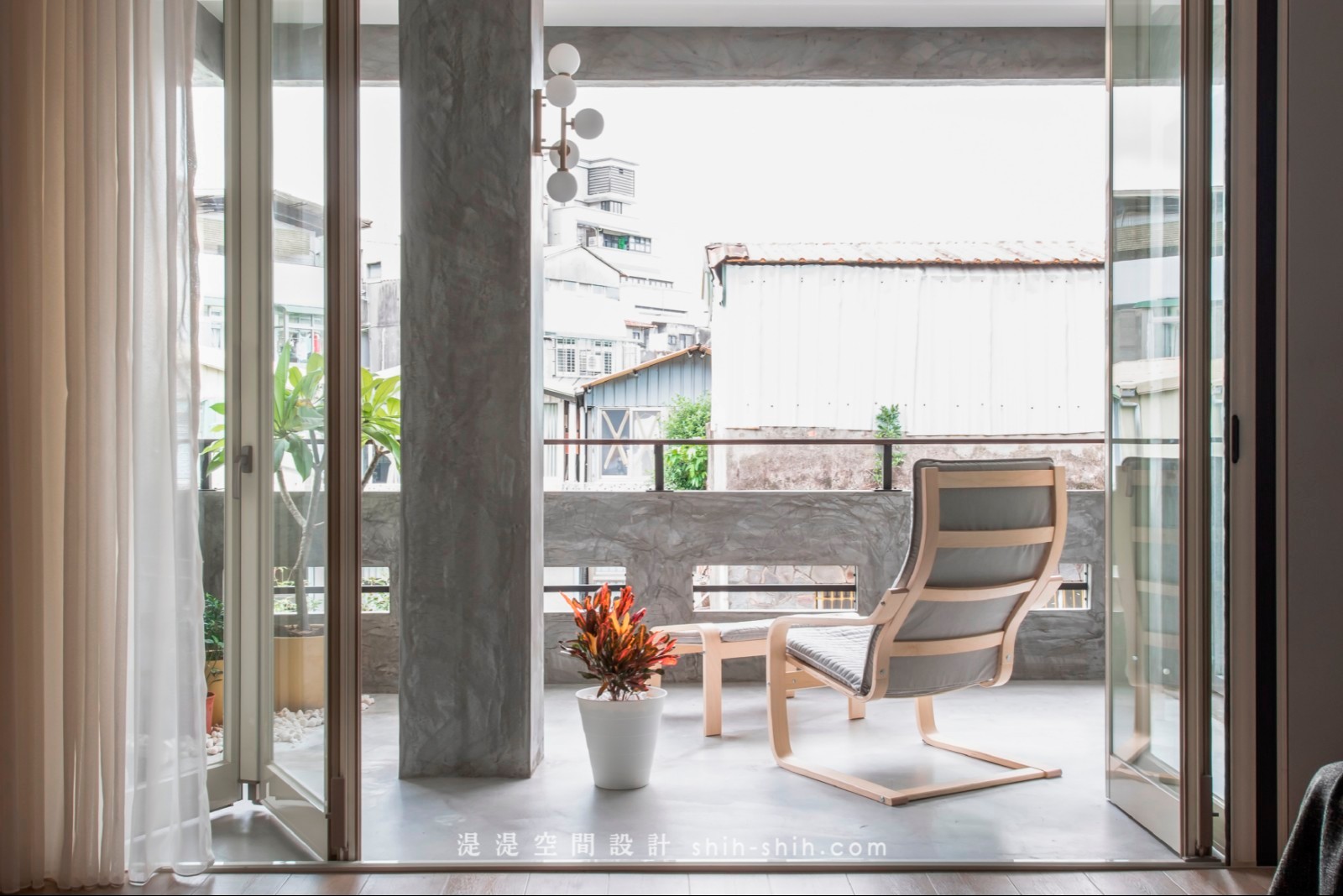 士林詹寓 60 年老屋翻新 | 打造深度阳台，提升空间品质-4