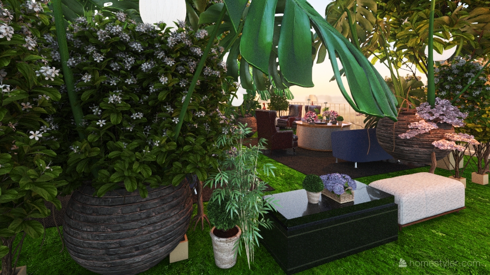 Backyard seating - Virtual Staging and Design-0