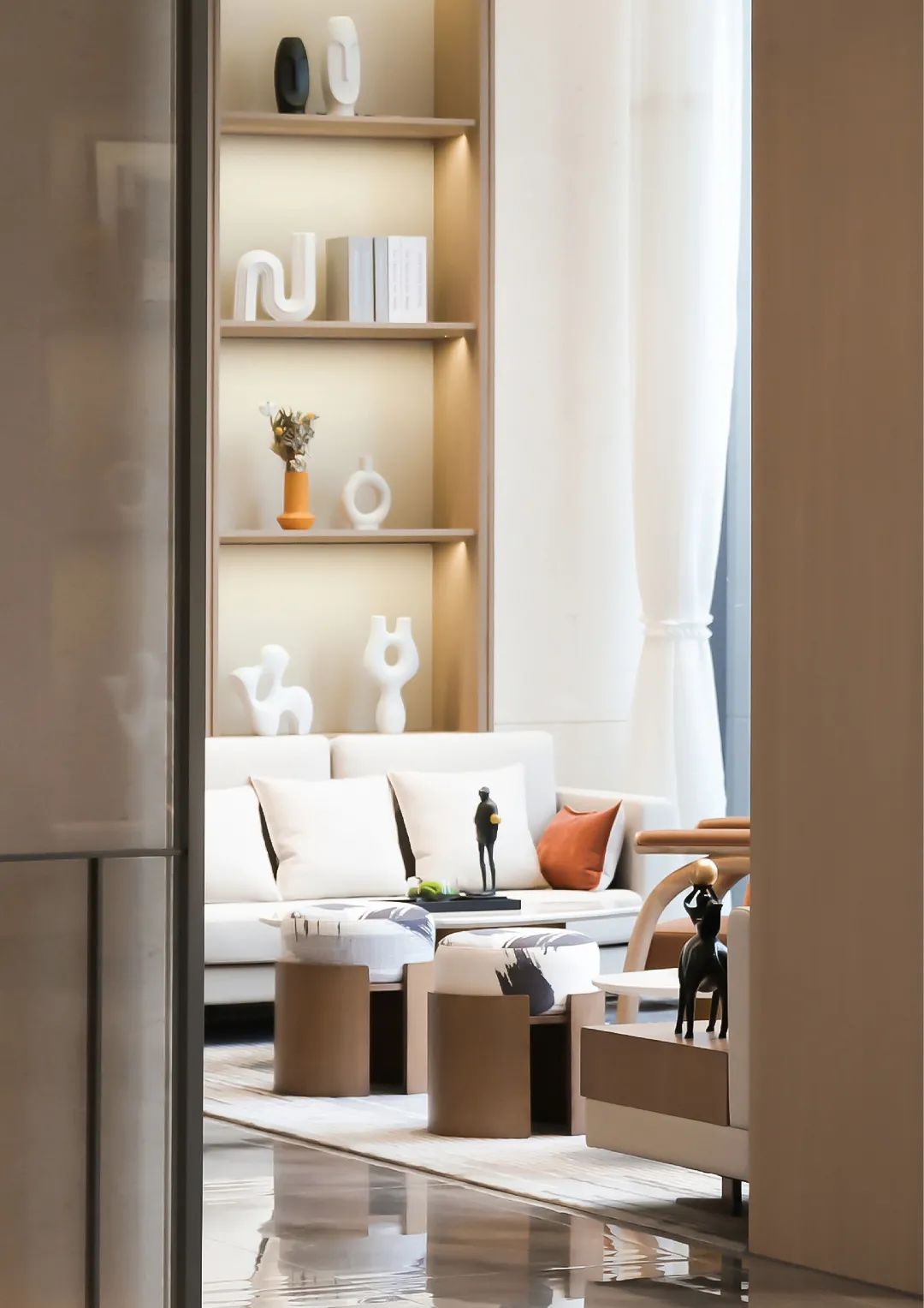 宜昌龙岛三号售楼处软装设计丨中国宜昌-17