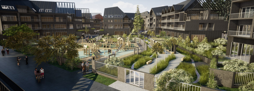 高密度和低层多功能木结构住宅区丨波兰比得哥什丨Damian Dominiczak-164