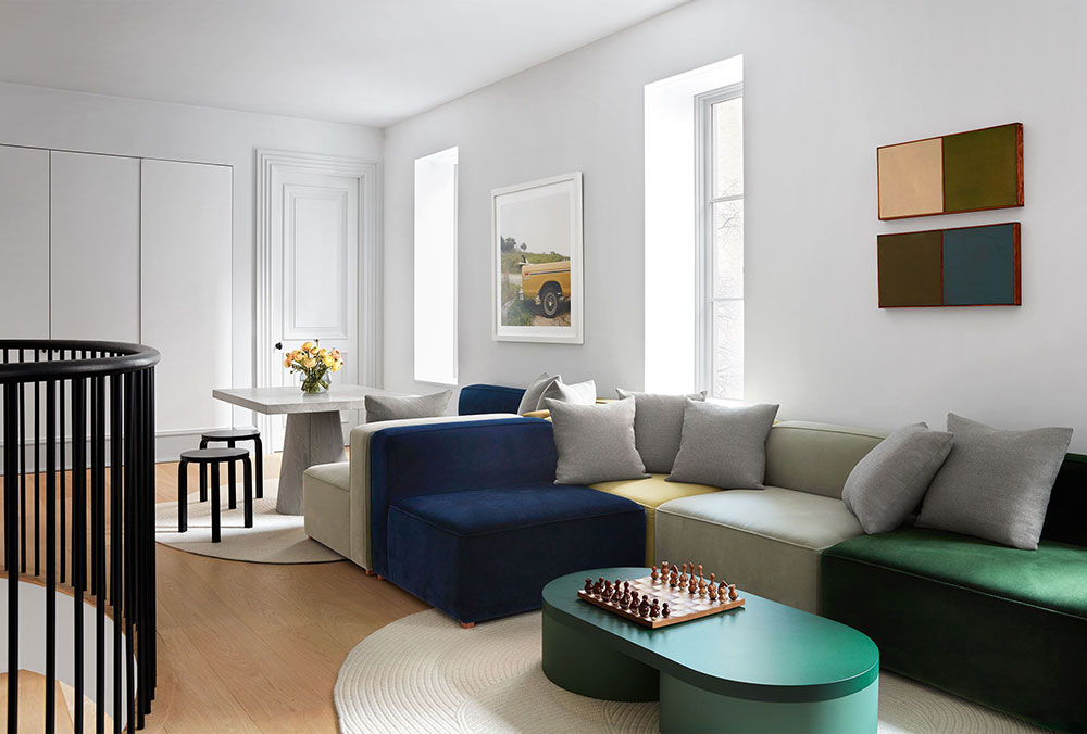 纽约曼哈顿豪华公寓,古典与现代的完美结合-12