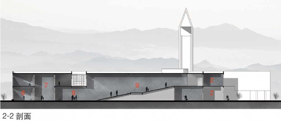 霍山县殡仪馆丨中国安徽丨合肥工业大学设计院(集团)有限公司文化教育建筑研究中心-56