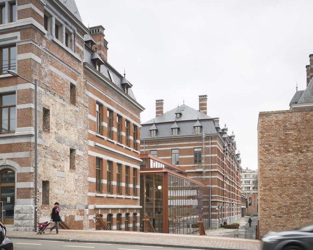 Usquare Feder大学建筑改造项目丨比利时-3