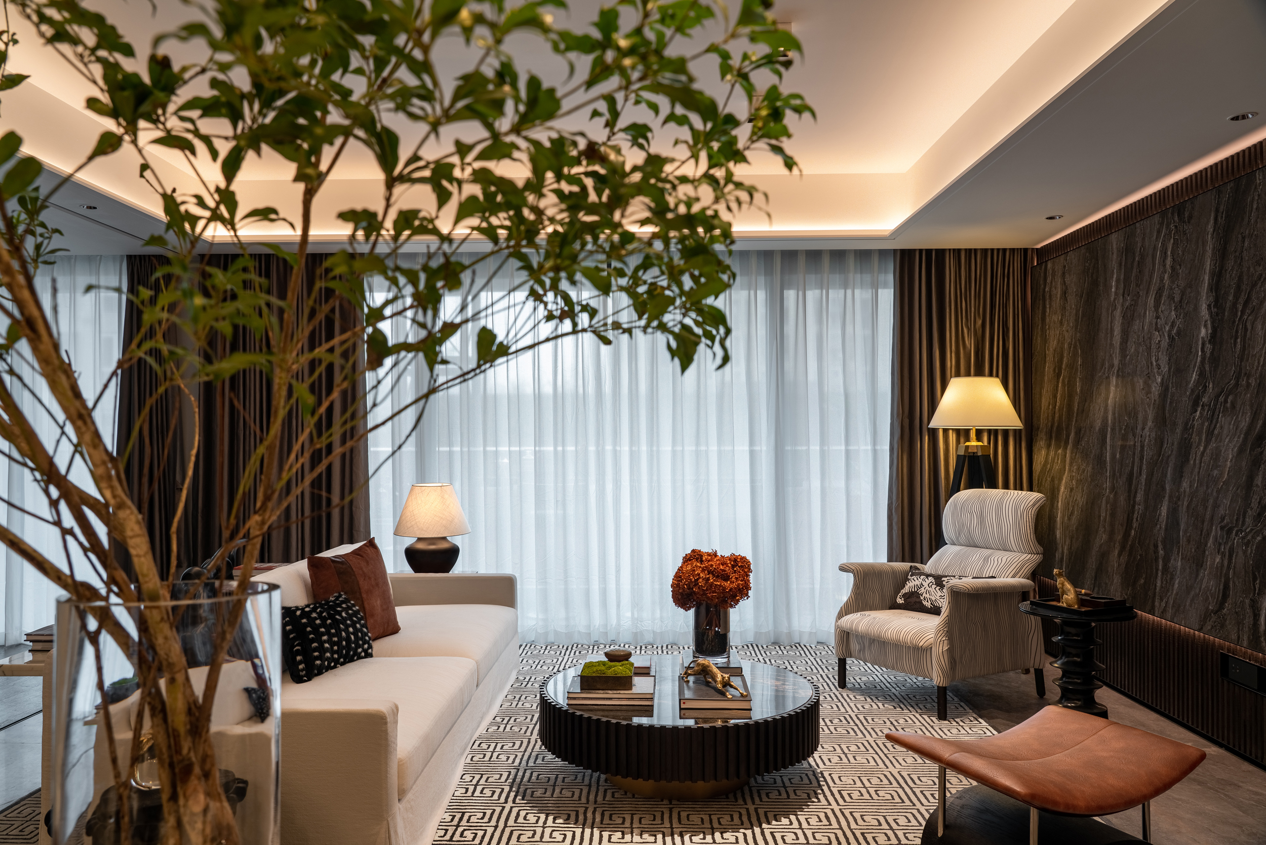 杭州万科·江斓映象府丨中国杭州丨李益中空间设计-8