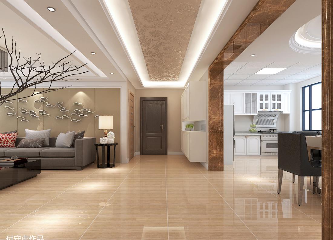 
凯辰佳苑 140平方米 简欧 -3