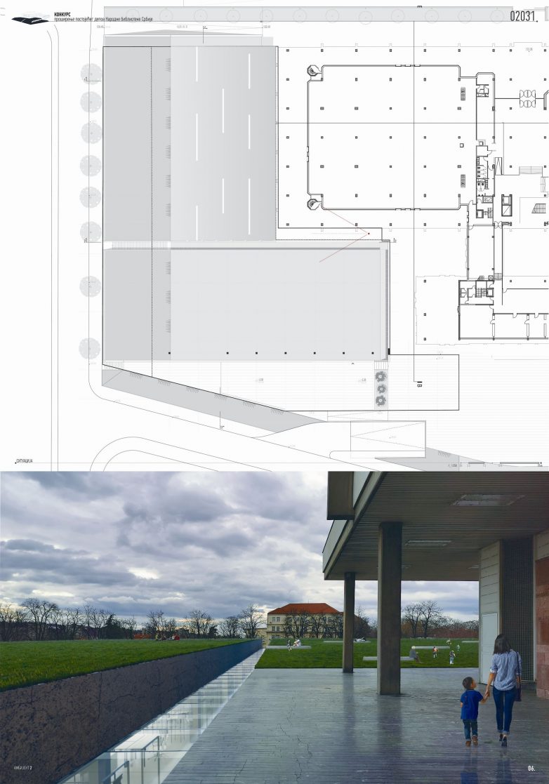 塞尔维亚国家图书馆仓库扩建项目丨贝尔格莱德丨MITarh d.o.o.等（获奖团队）-36