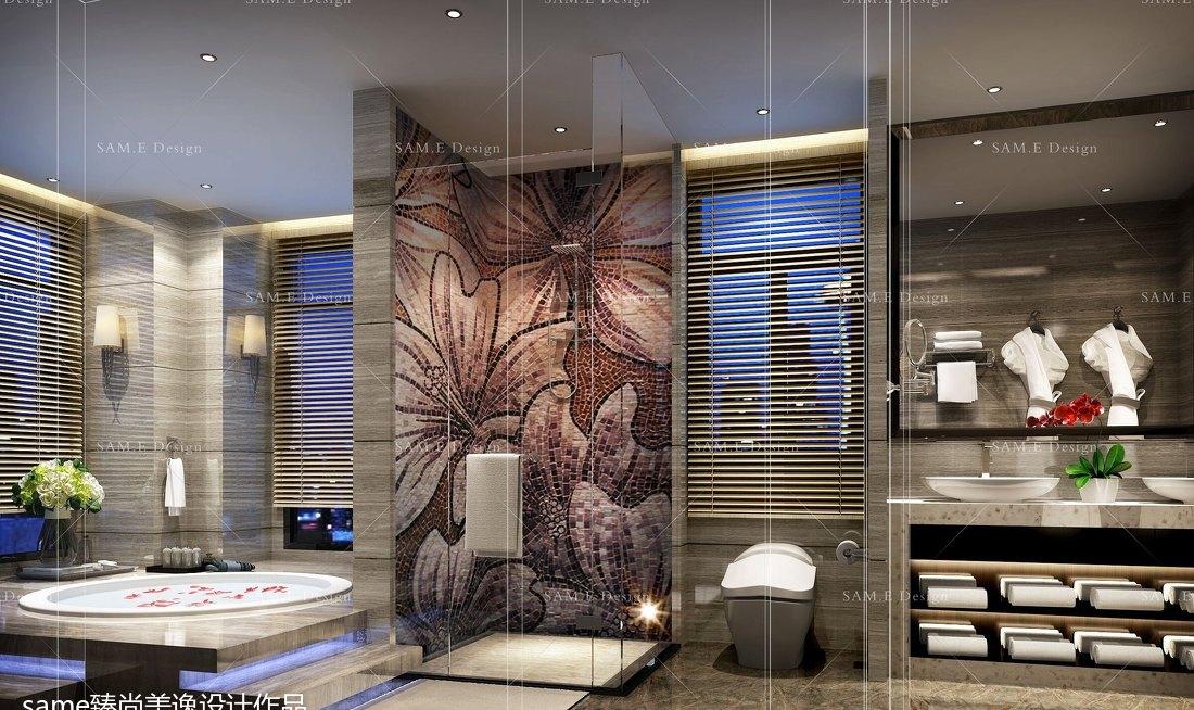 现代风格别墅外观及内装设计-6