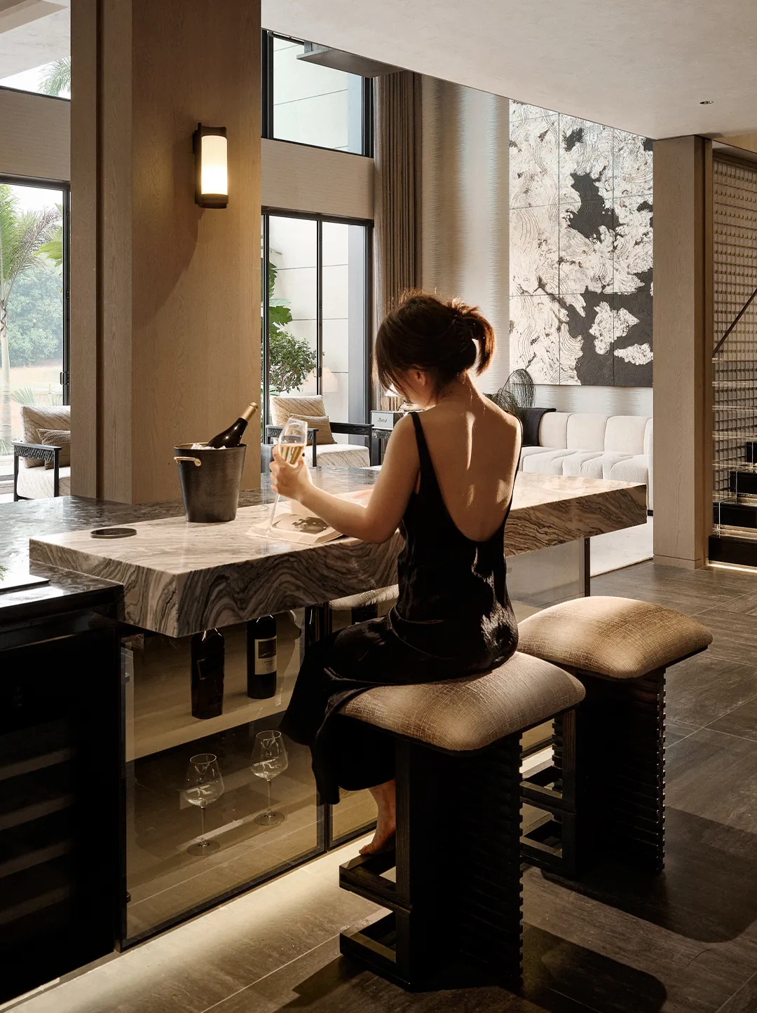 378㎡临湖别墅，这才是东方美学的天花板！-28