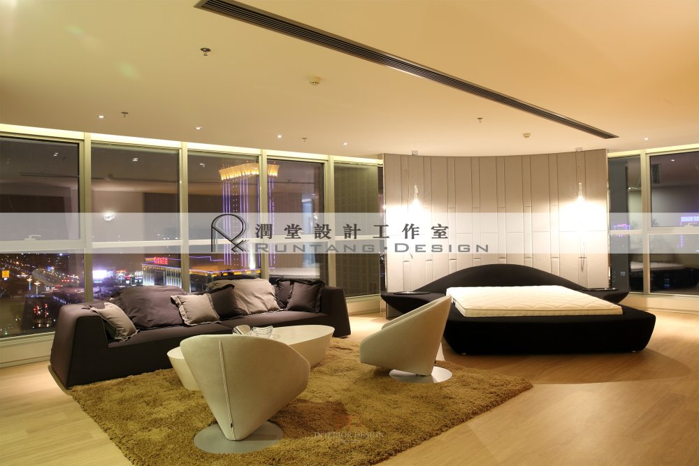 某公司高管办公层设计 | 空间划分与功能融合的典范-6