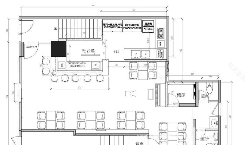 爵士旋律世界——复古工业风音乐酒吧设计-15