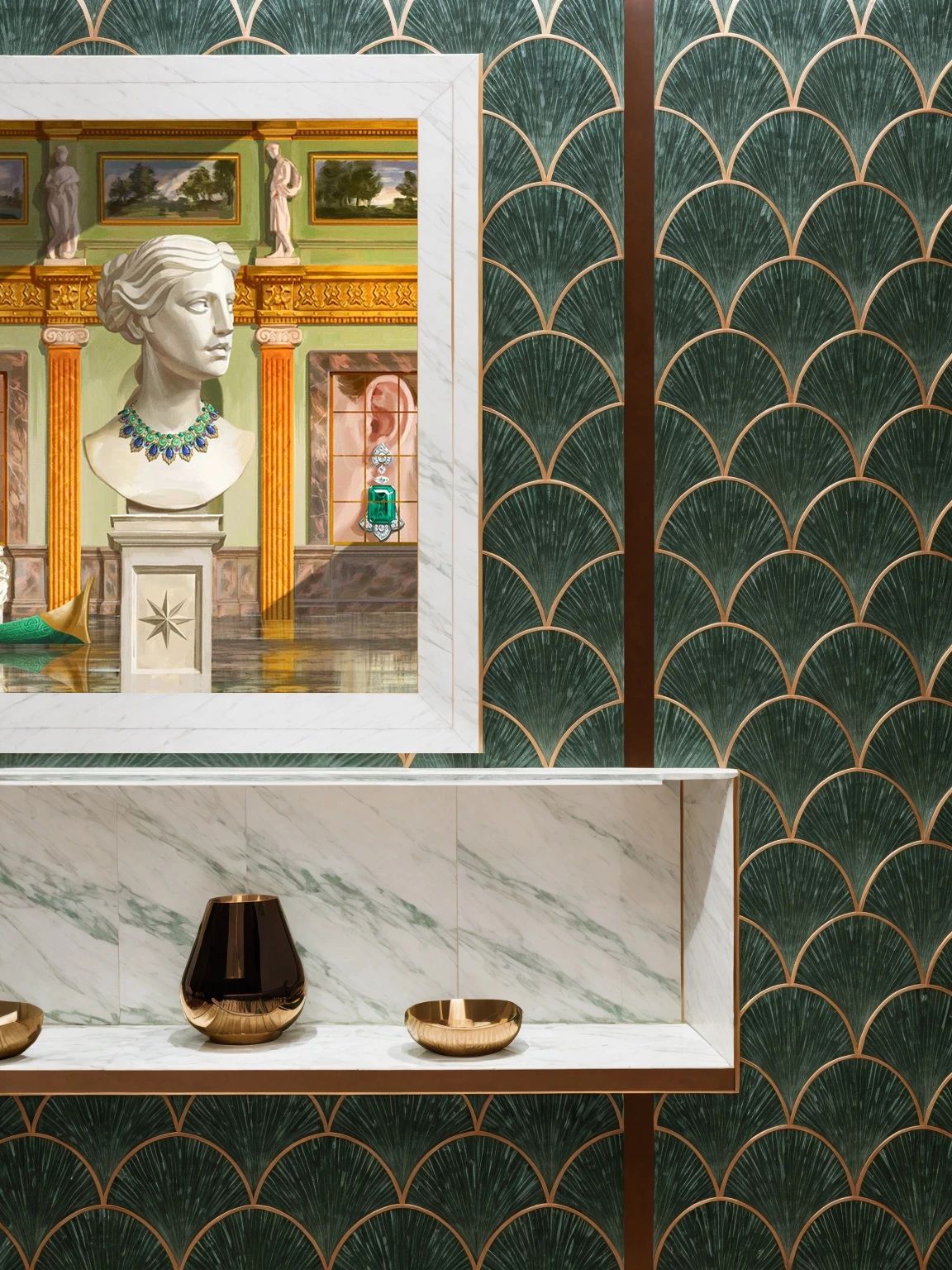 宝格丽风格酒店公寓设计丨广州 GBD 设计机构-100