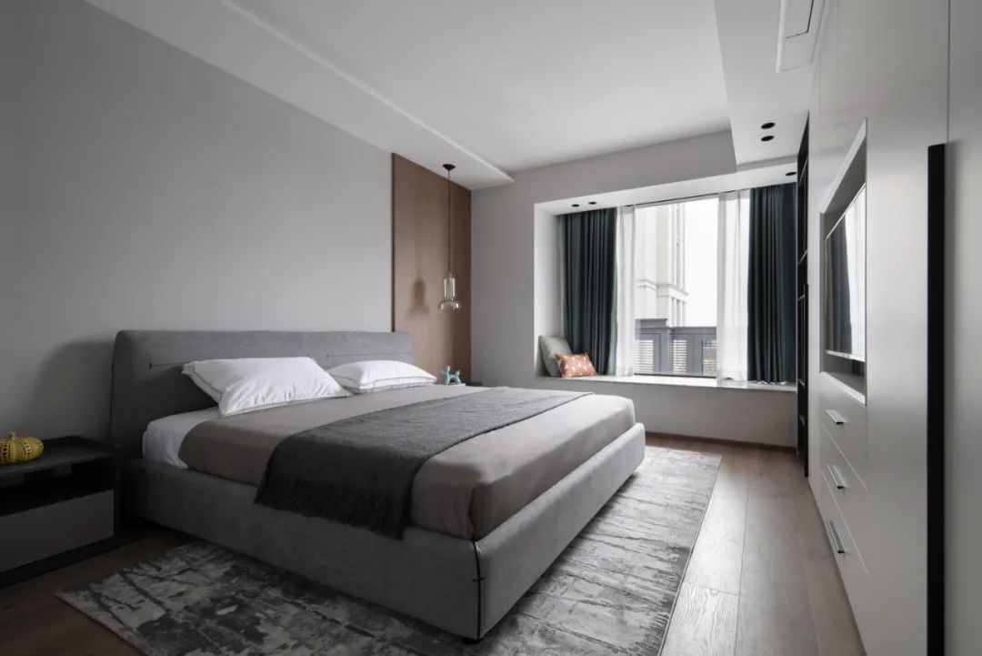 温岭玉兰花苑现代极简家居设计，打造静谧温馨空间-63