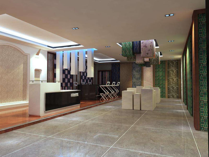 壁纸店.窗帘店设计案例效果图2-16