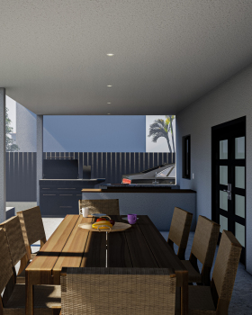 Patio Jessica. Renders