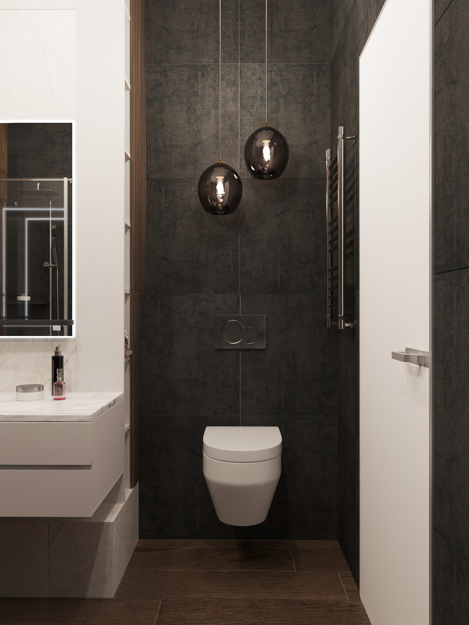 俄罗斯圣彼得堡 90㎡现代年轻家庭设计-18