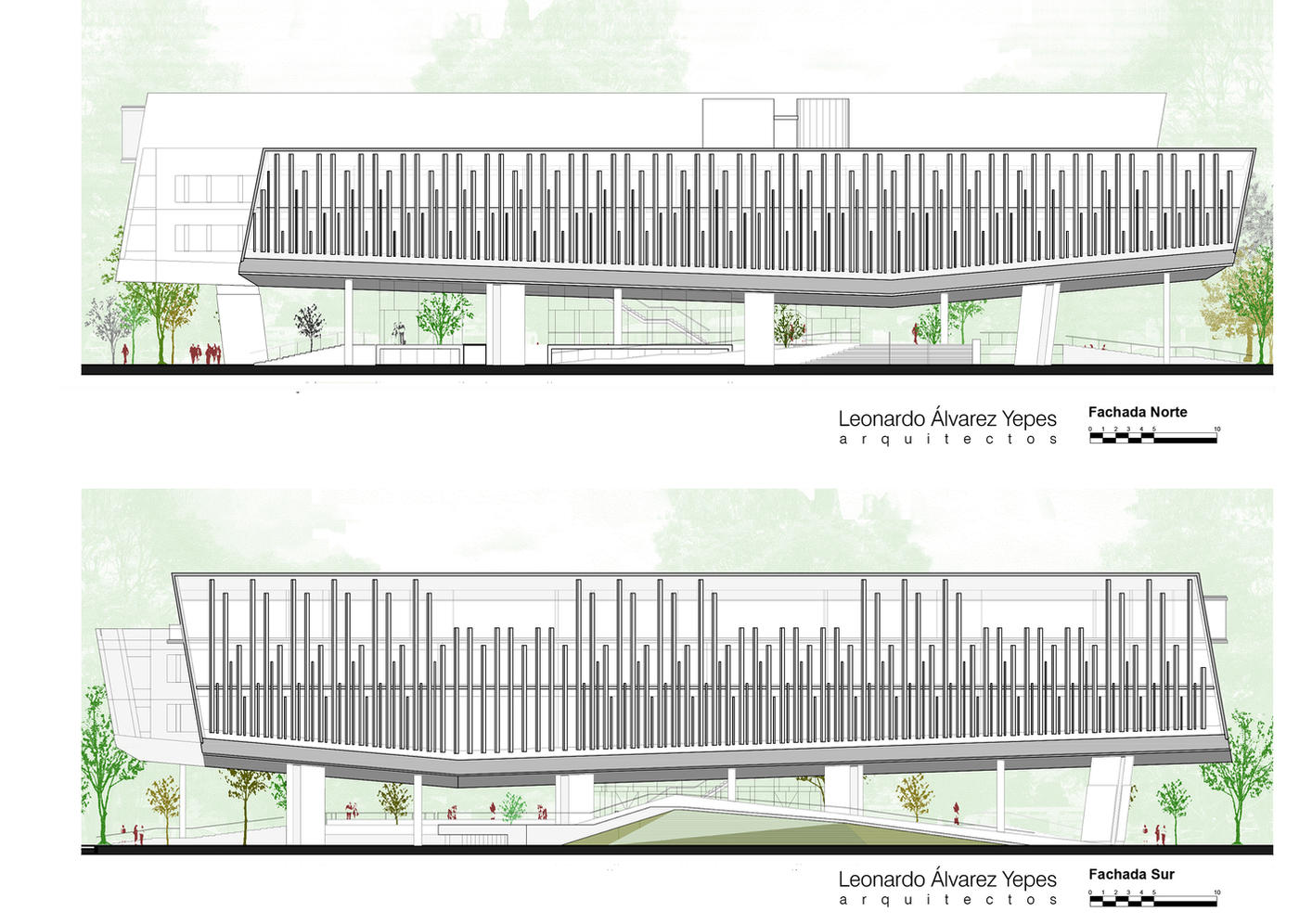 用混凝土打造木质纹理，在清新通透中学习-19