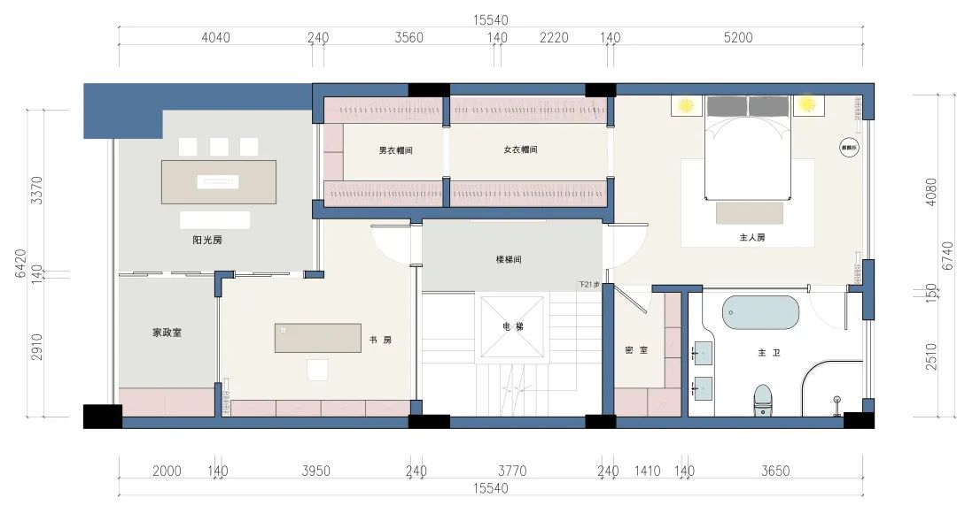 东莞万科皇马郦宫 · 时尚调性多层空间设计丨中国东莞丨DP 设计-12