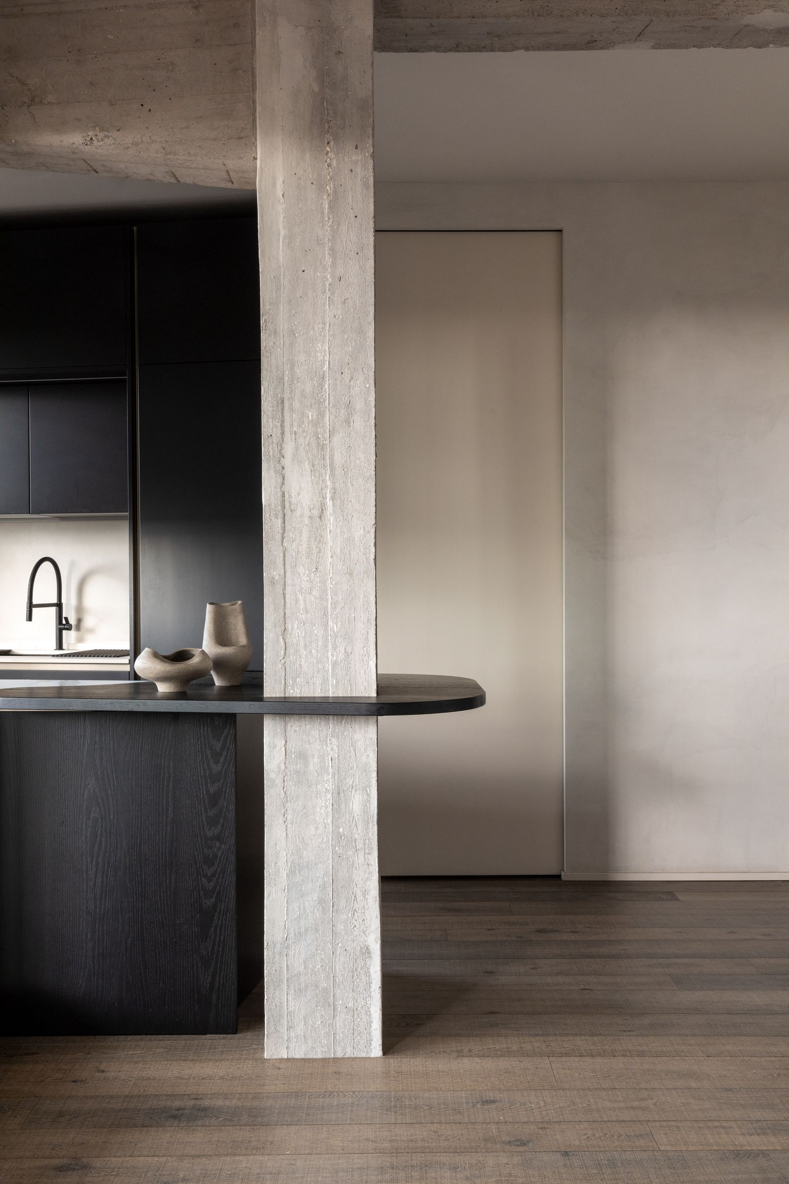 罗马100平米 Brutalist风格公寓改造丨意大利罗马丨Manuela Tognoli-23