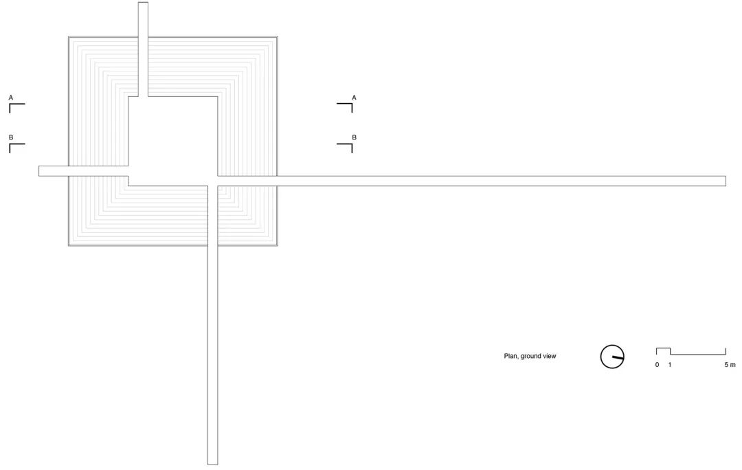 倒置金字塔展亭丨美国亚利桑那丨Atelier David Telerman-57