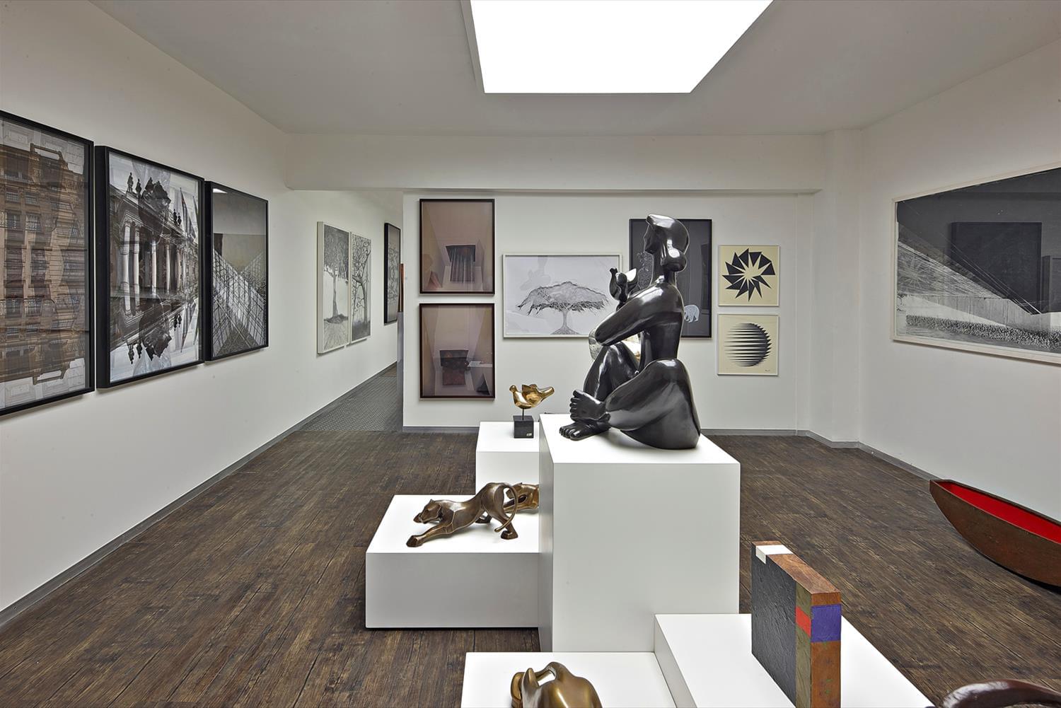 巴西 Dotart 艺术画廊 | 极简与功能的完美融合-6