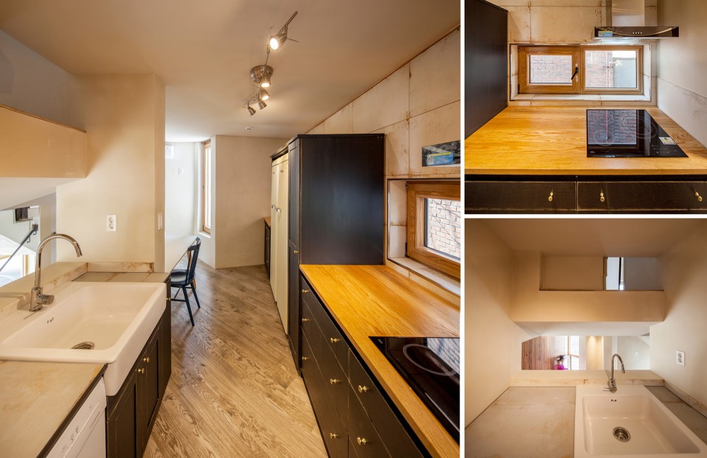 首尔“裂缝”之家 | 小地块中的大空间设计-58