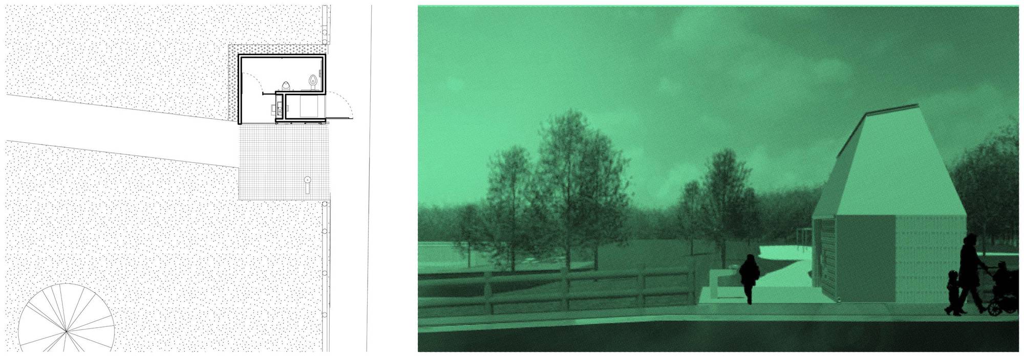 萨里公园洗手间丨加拿大丨JIM Architecture-54