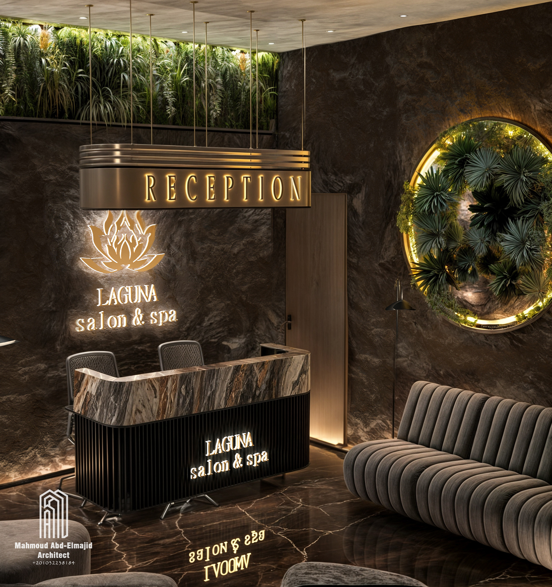 Laguna salon & spa 设计丨阿联酋丨Mahmoud abd elmajied-6