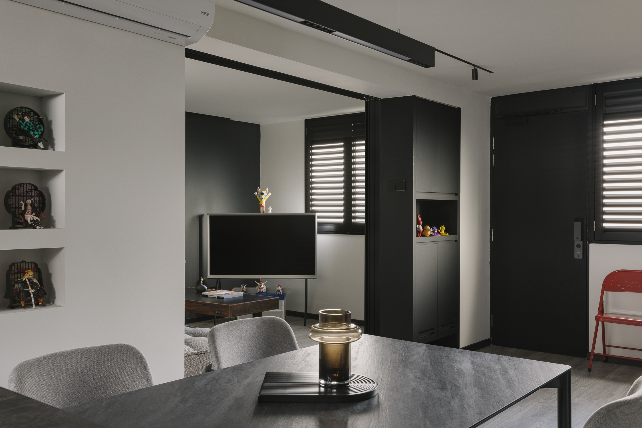 25 Eunos Crescent现代单色风住宅设计丨新加坡丨The Interior Lab-13