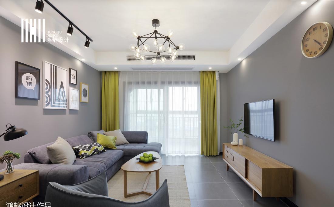 梦幻北欧风 Sunshin | 紫灰优雅,黄色明亮-14