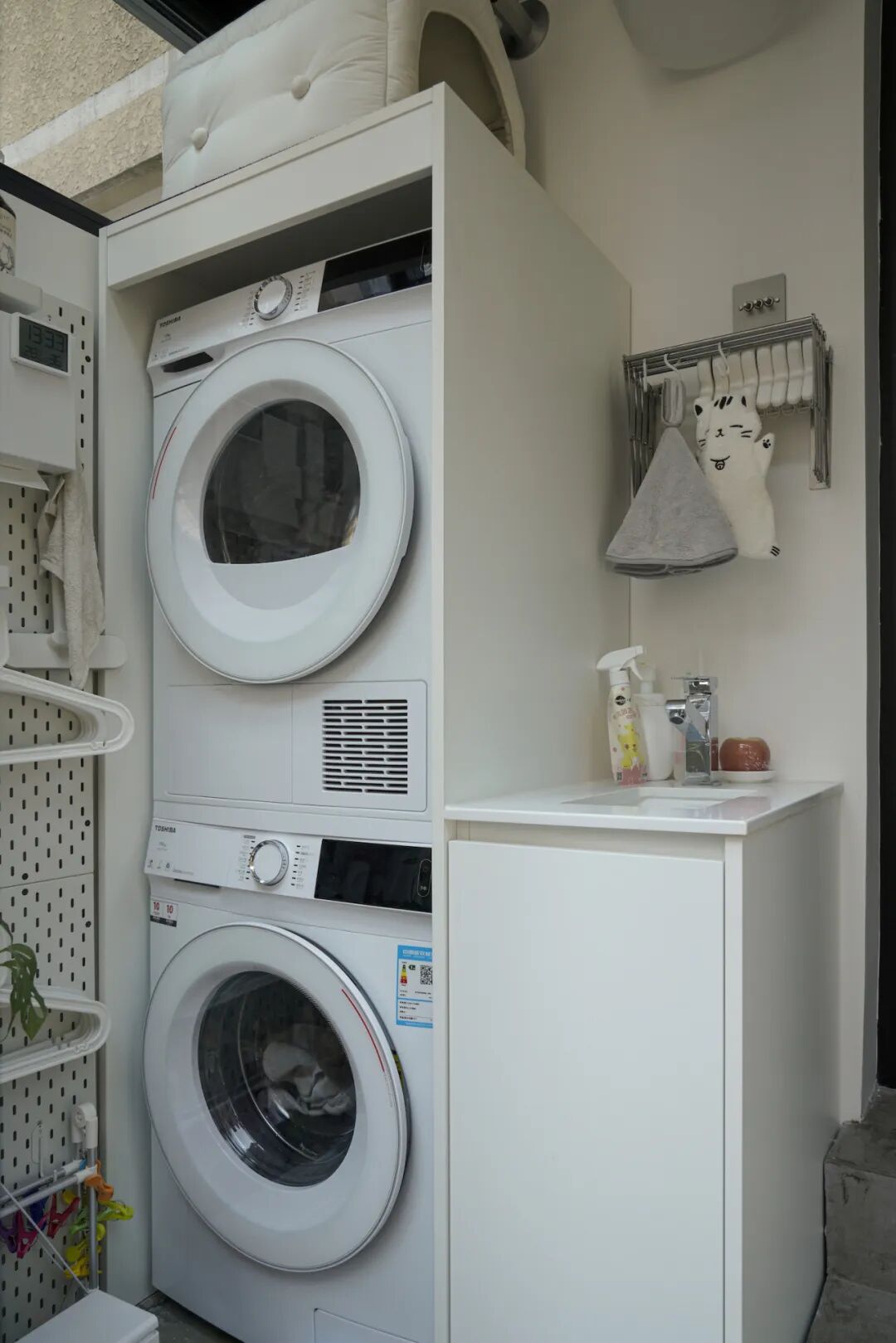 44㎡的治愈宇宙：一人四猫的共生乐园，小户型里的极致温柔-133