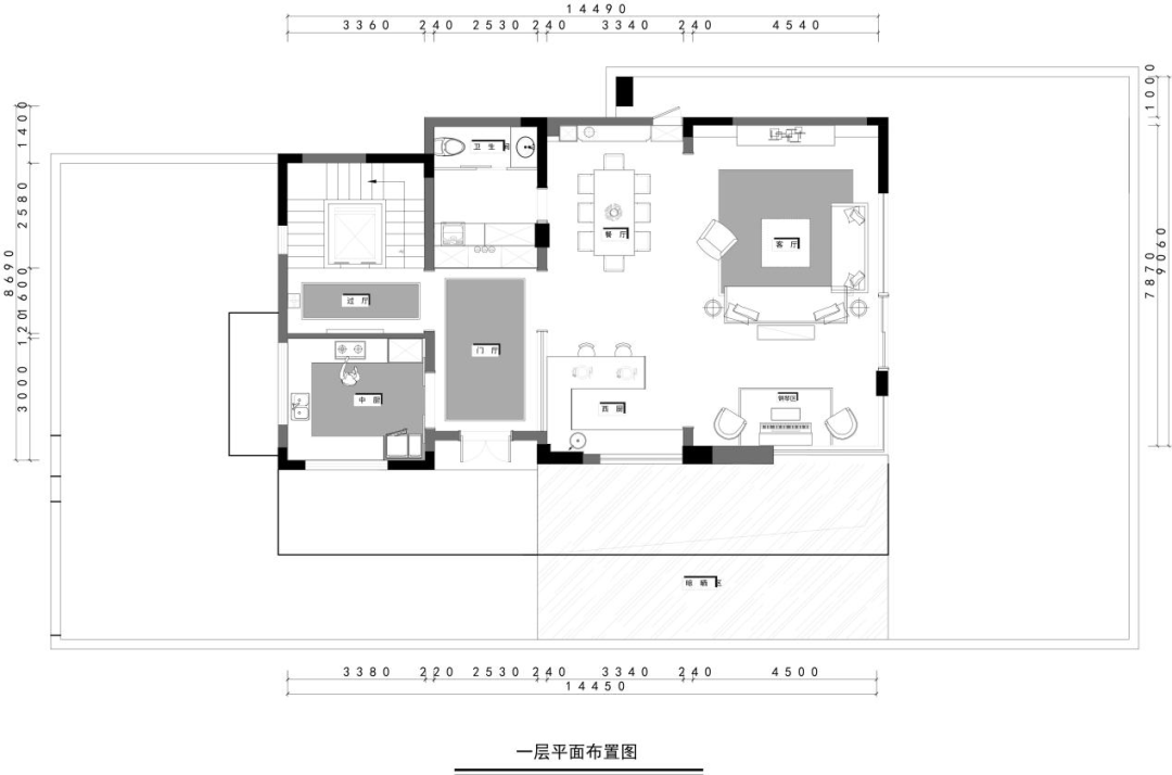 现代家庭居住空间设计-56