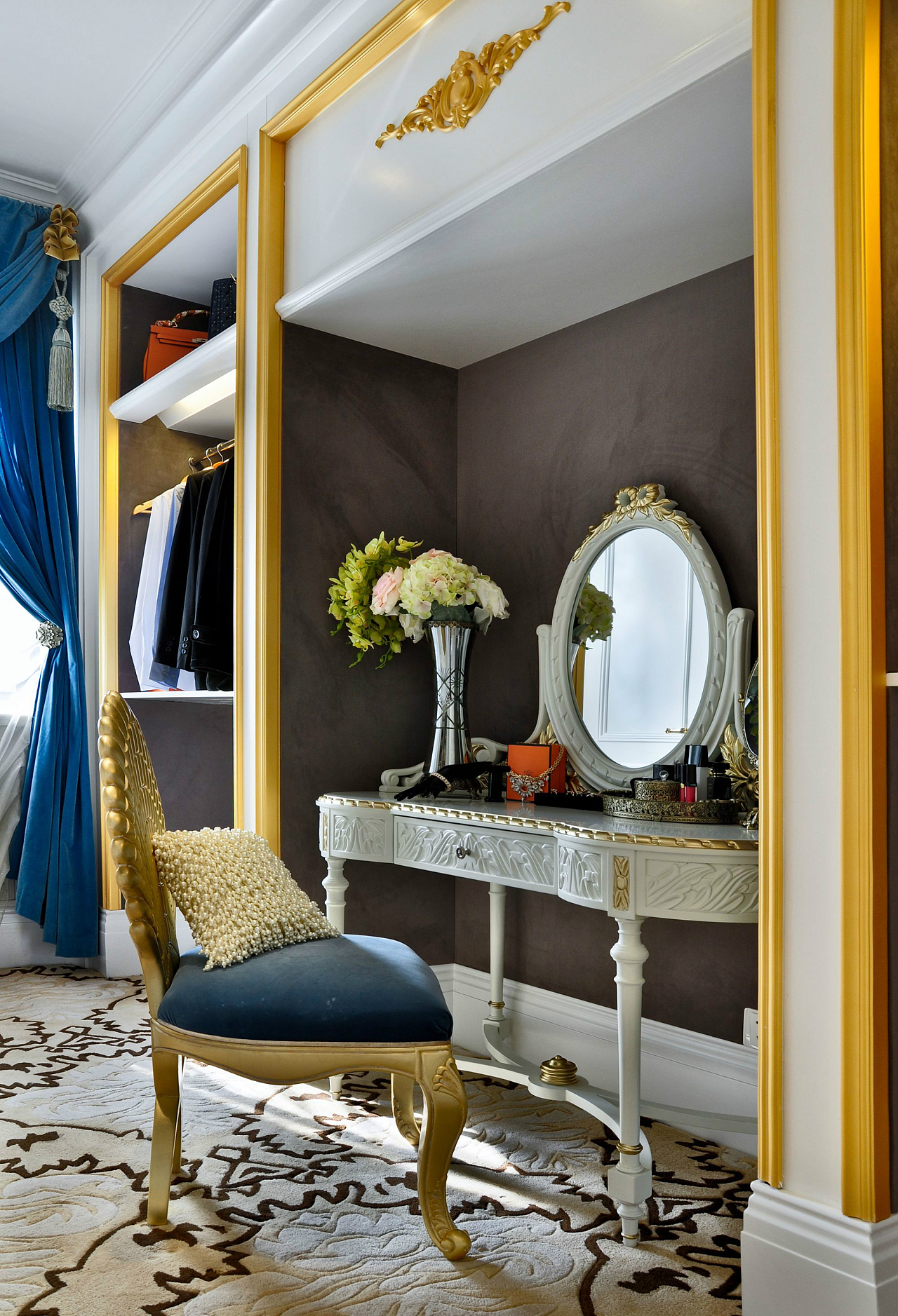 贵阳法式风格别墅装修设计竣工实景案例！-3