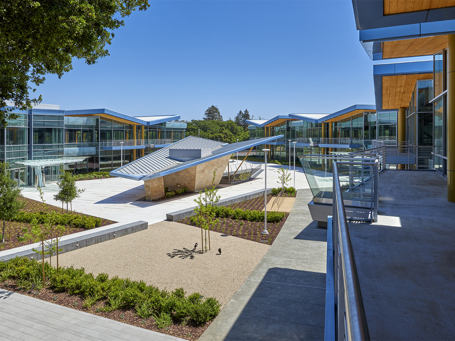 美国 Folded Wings 办公园区丨Form4 Architecture-3