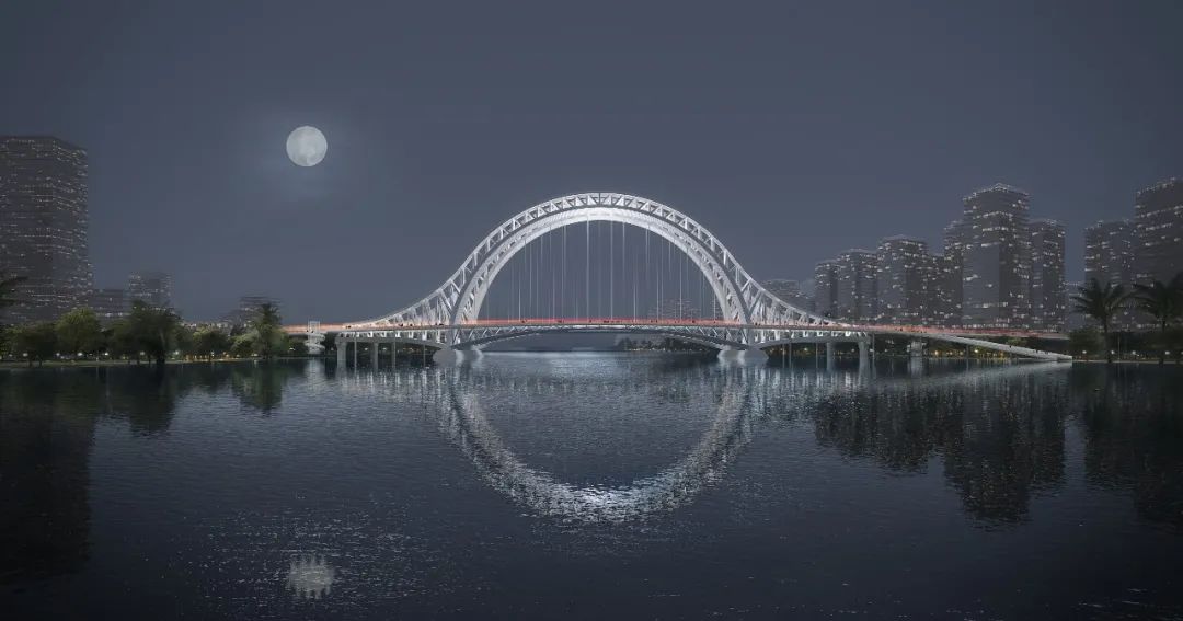 东莞水乡经济区景观梁桥赤滘口河桥概念方案设计丨中国东莞丨奥雅纳工程咨询(上海)有限公司-56