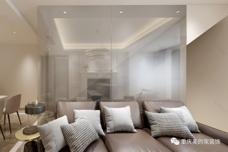 200㎡五口之家,现代简约轻奢生活-22