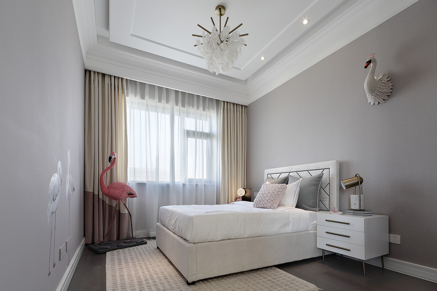 悦云庄D户型样板间软装陈列深化设计-28