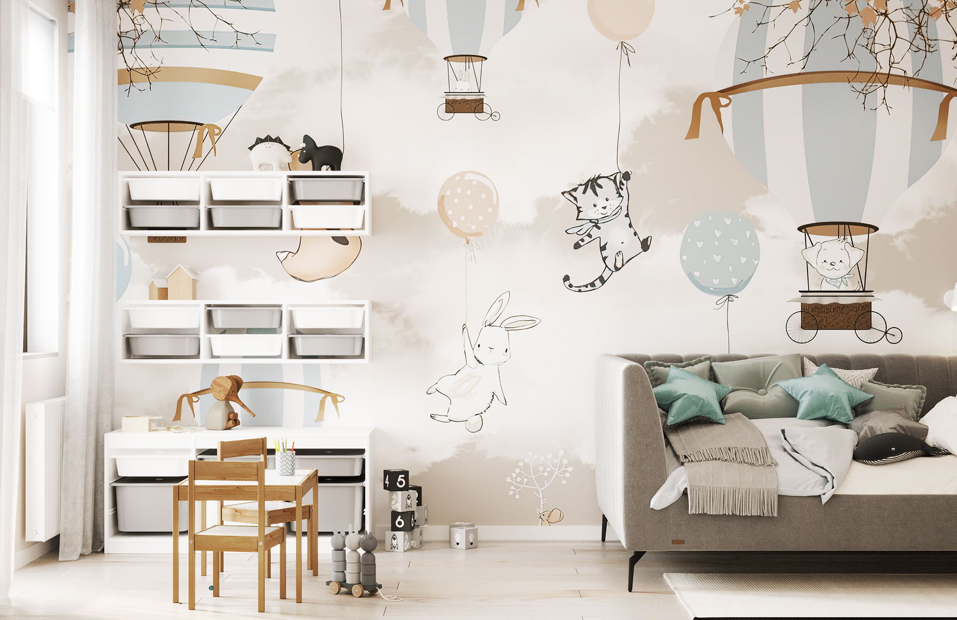 乌克兰85㎡简约风公寓设计-27