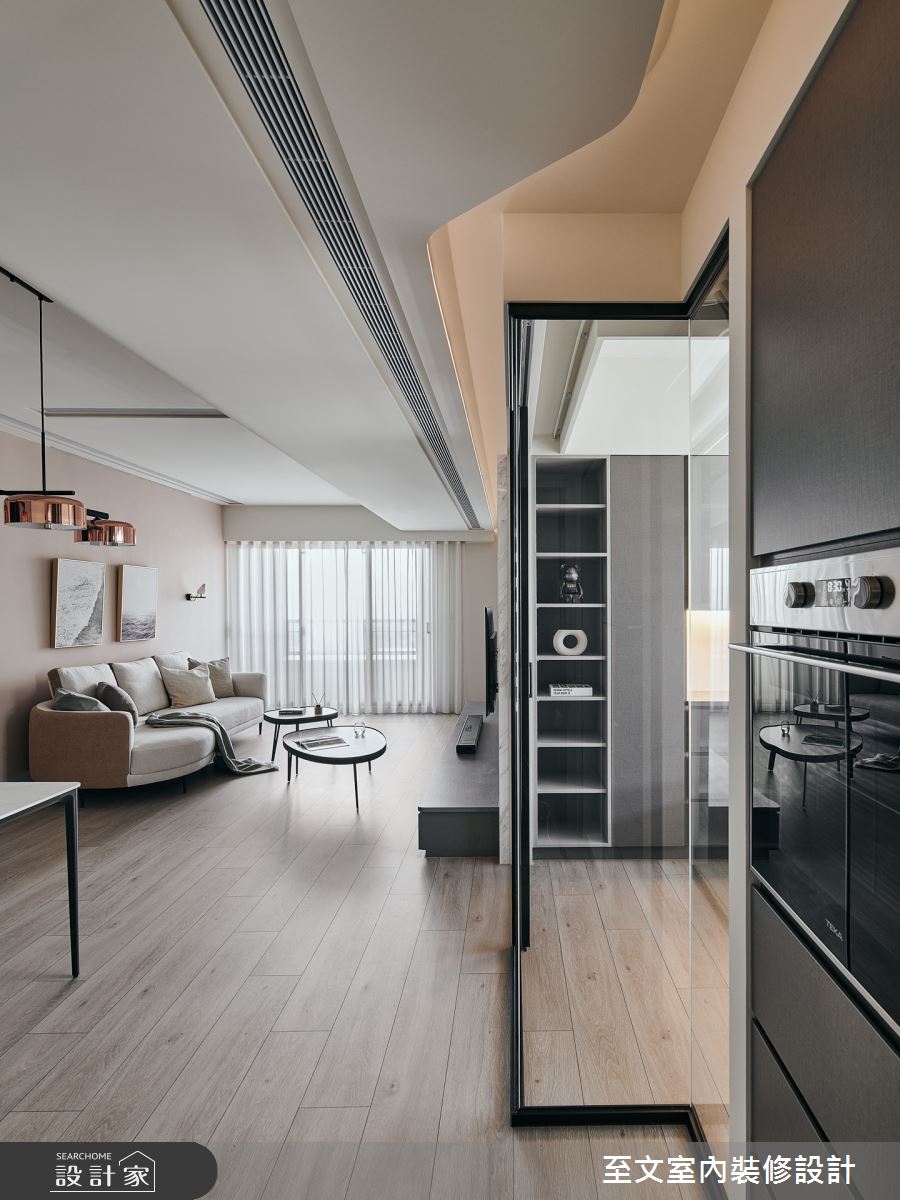 至文·光室·现代风·29坪设计案例丨至文室内装修设计-7