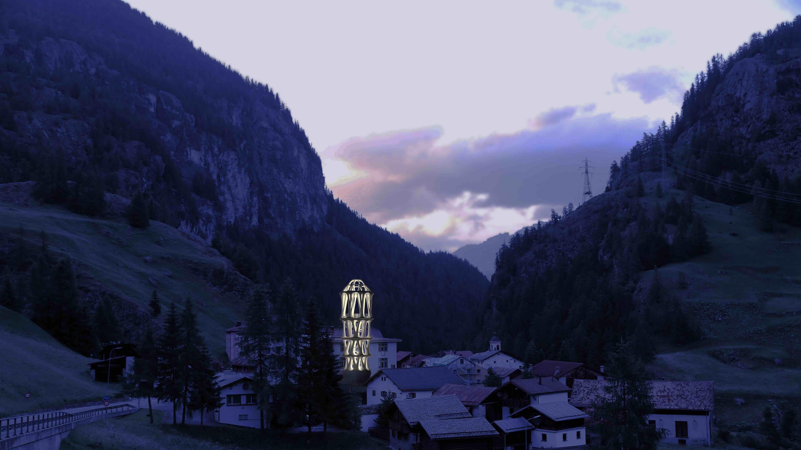 瑞士穆尔根斯的白色塔楼丨瑞士格劳宾登丨Nova Fundaziun Origen,苏黎世联邦理工学院等-2