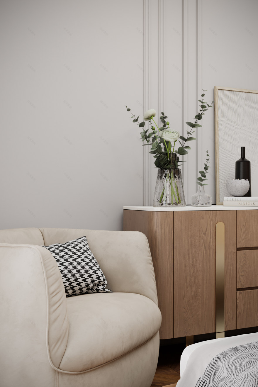 ЖК "RiverSky" 三室公寓可视化项目丨俄罗斯莫斯科-20