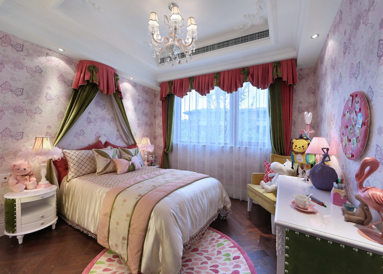 女性主题别墅样板间-25