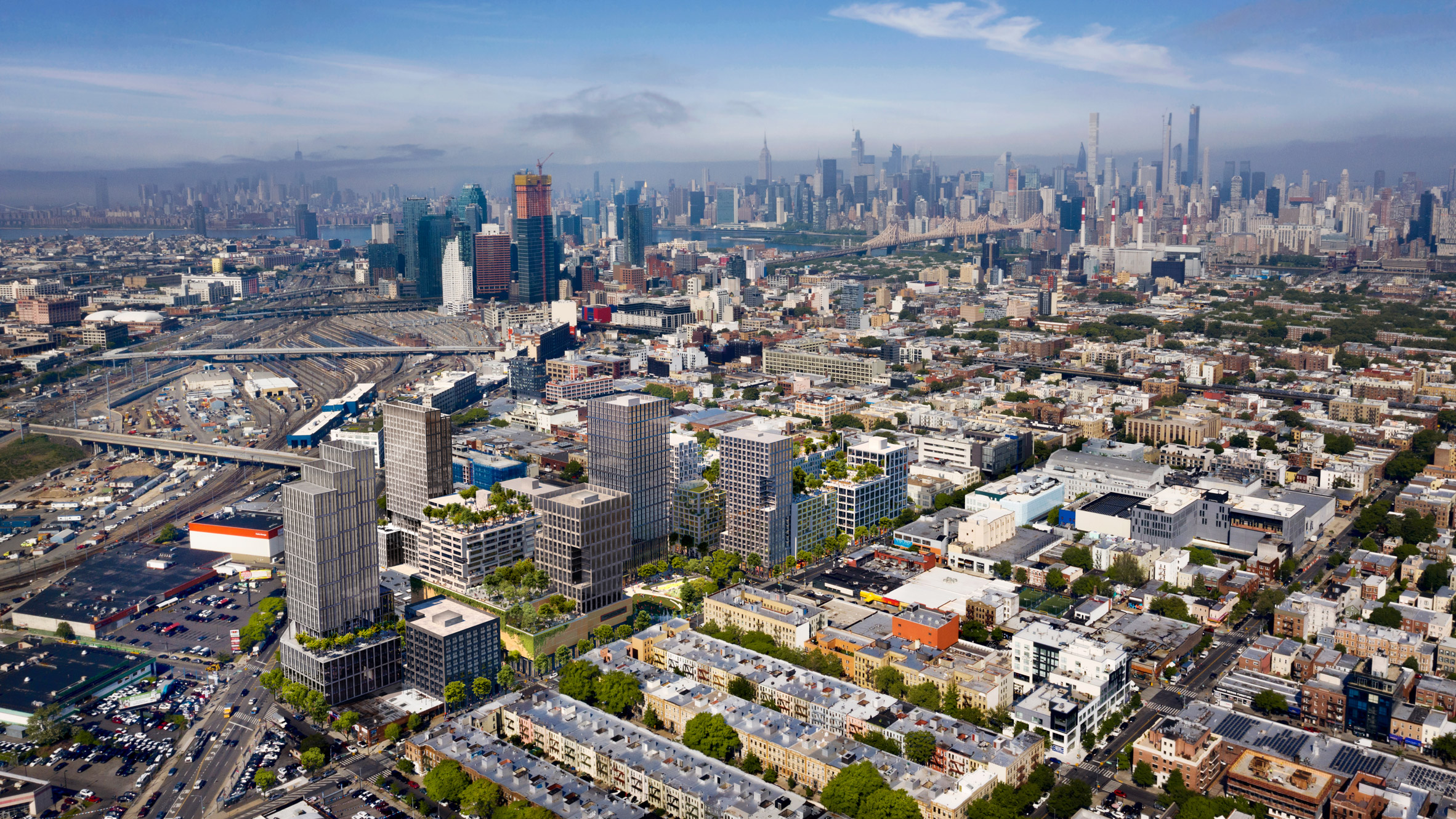 纽约首个“15 分钟城市”社区设计方案亮相-0