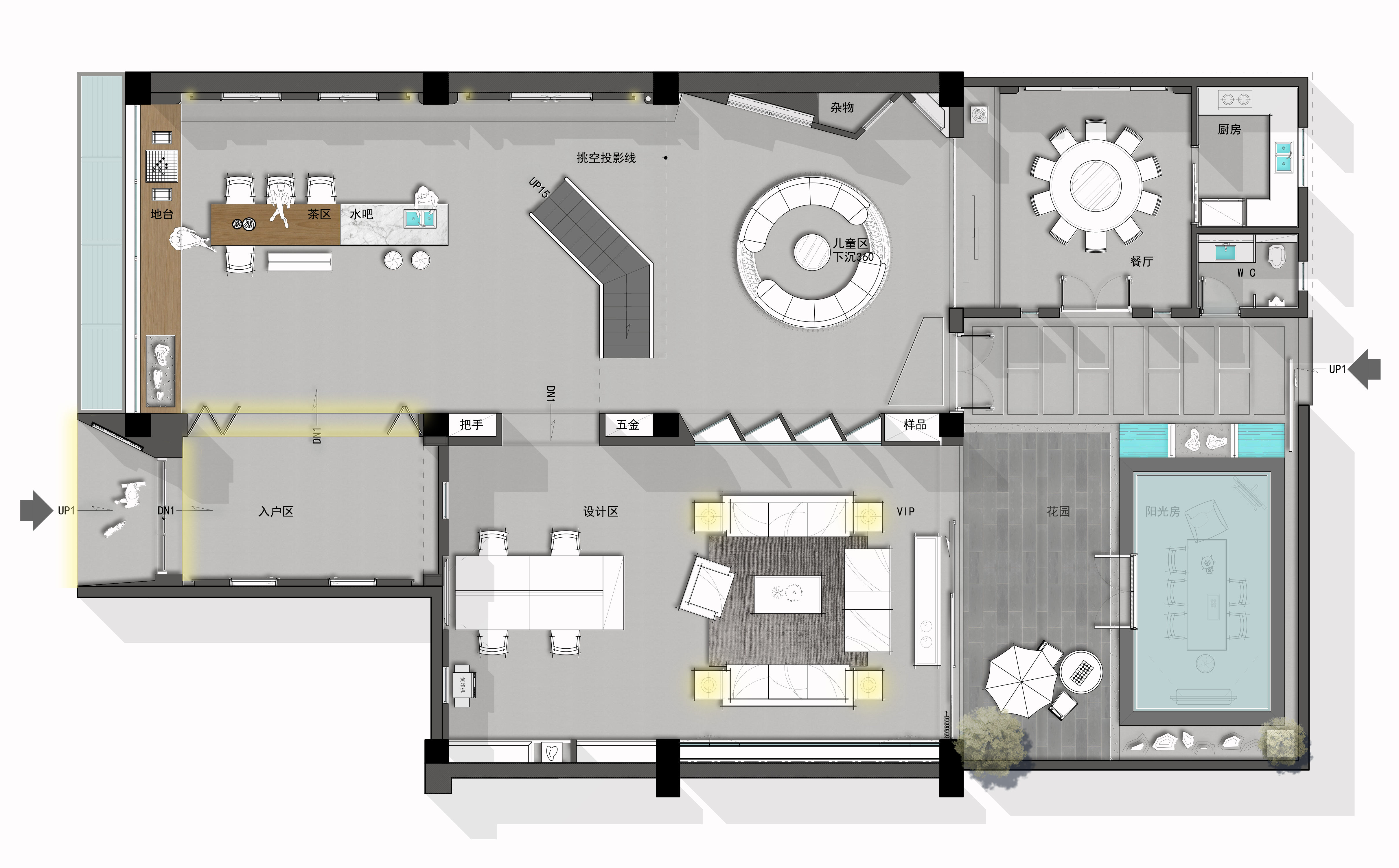 南昌城市展厅 & 德森克门窗系统店-5