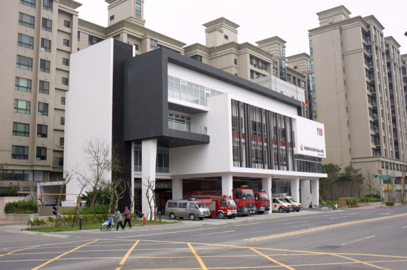 龜山消防分隊Gueishan Fire Station丨許智凱建築師事務所,宇禾設計-2