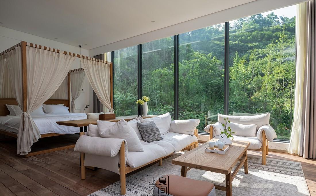 山间民宿"天空之镜",自然与空间的完美融合-28