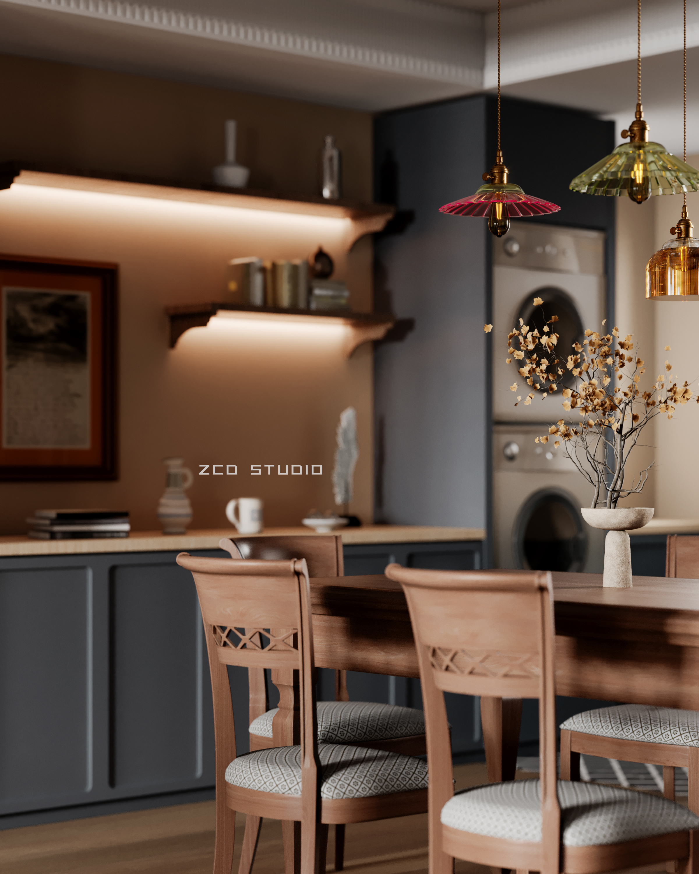 融合自然元素的 3Dmax CR5.2 室内设计案例-46