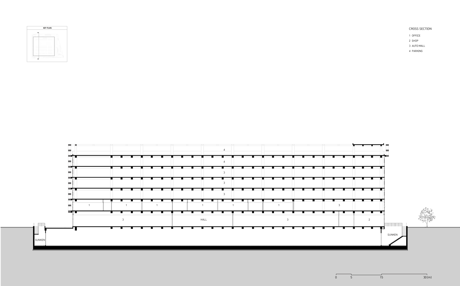 韩国 DAuto Mall 多功能混合建筑丨KARO Architects-40