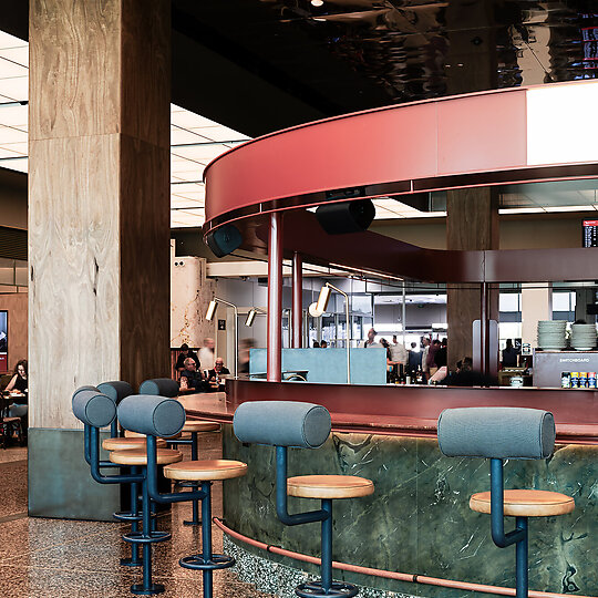 ST. ALi Kiosk Melbourne Airport by Jackson Clements Burrows Architects | Australian Interior Design Awards-6