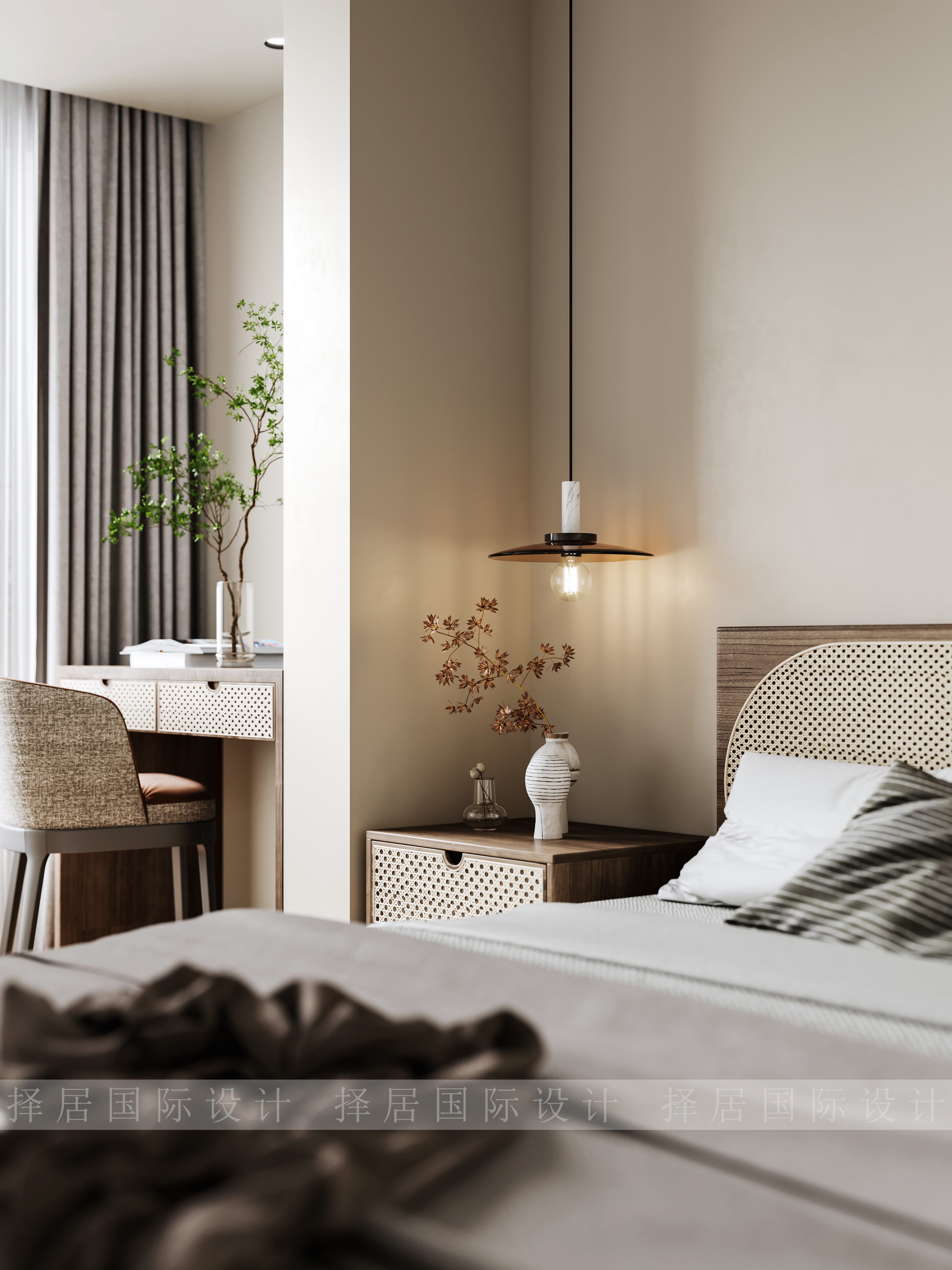 莫里斯花源(别墅)152号室内装饰设计丨悟美设计-36